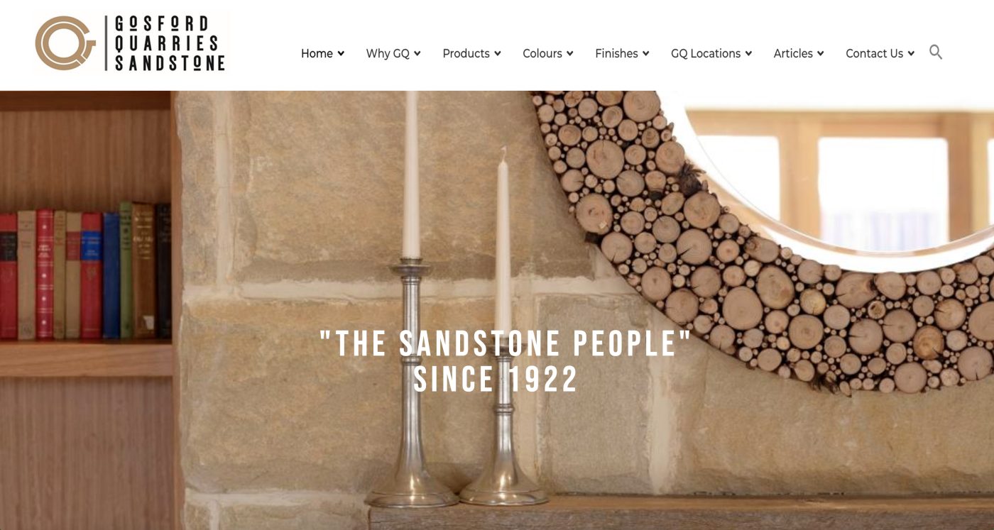 Sandstone Quarry Website design, development and SEO in Australia